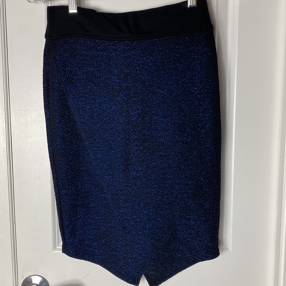 Sophie Rue blue navy sparkly skirt - Picture 5 of 12